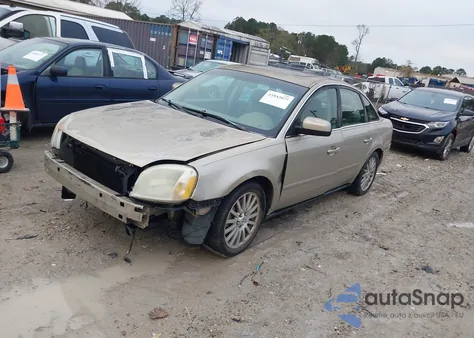 2005 Mercury Montego Premier from USA, damaged, VIN 1MEFM42125G602116